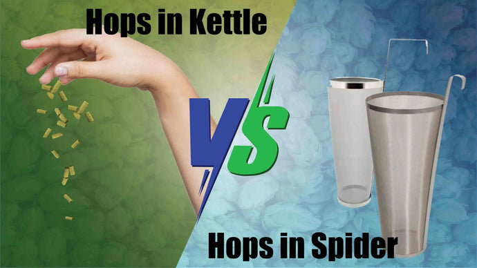 Hops in Kettle VS. Hops in Spider
