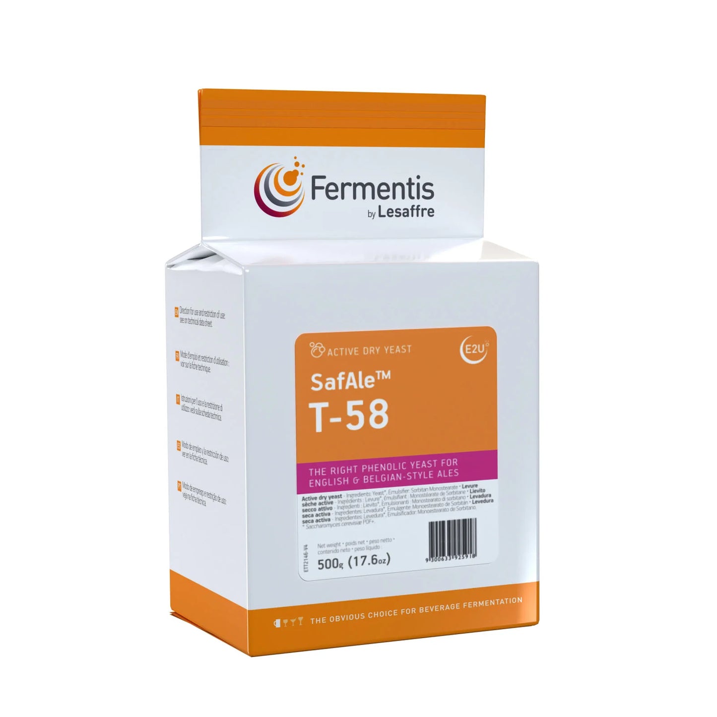 ยีสต์ทำเบียร์ SafAle T-58 Fermentis