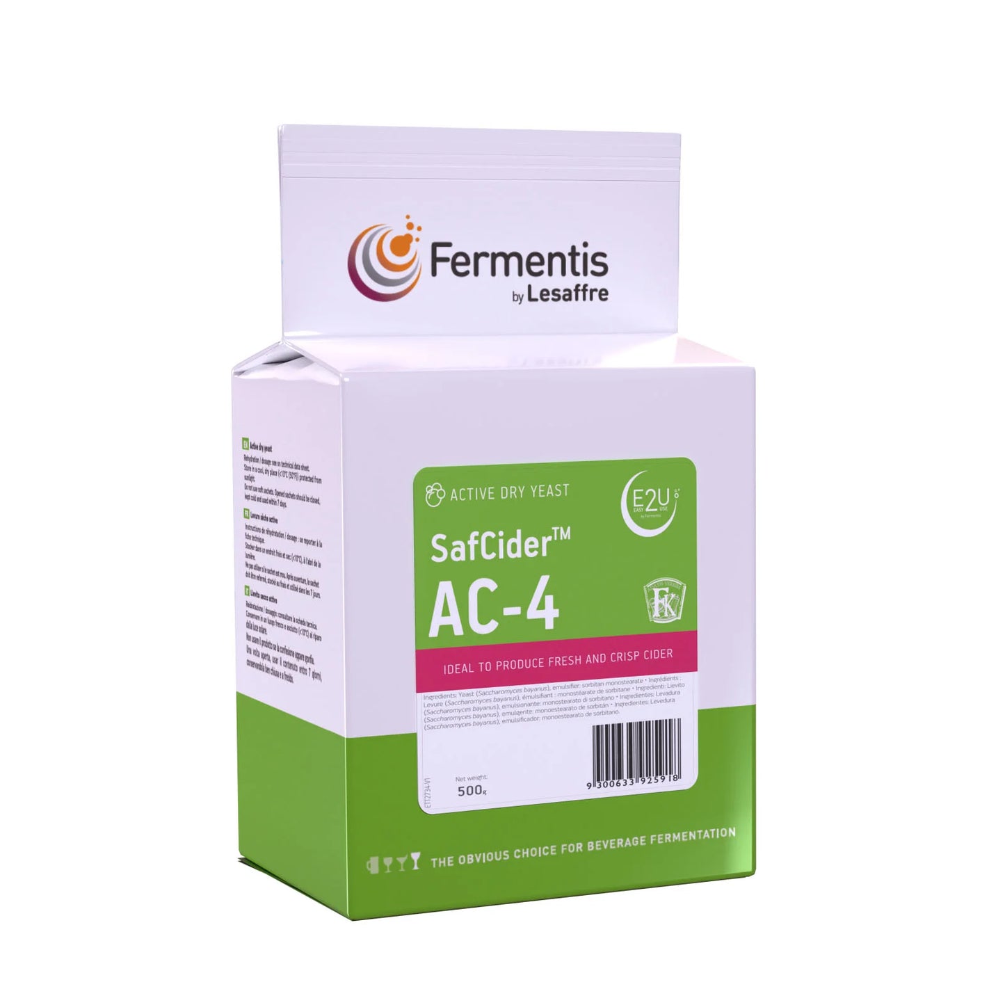 ยีสต์ทำไซเดอร์ SafCider AC-4 Fermentis