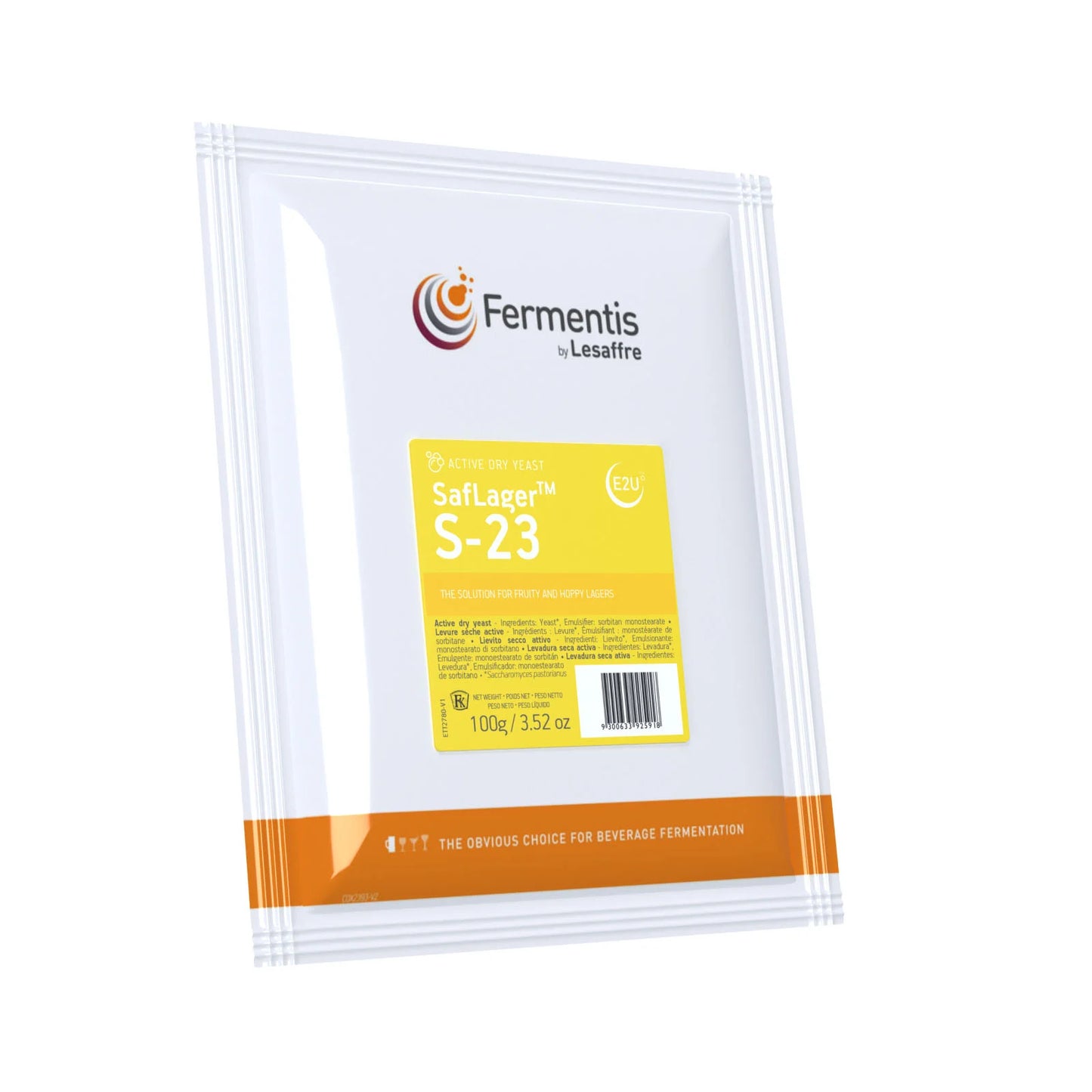 ยีสต์ทำเบียร์ SafLager S-23 Fermentis