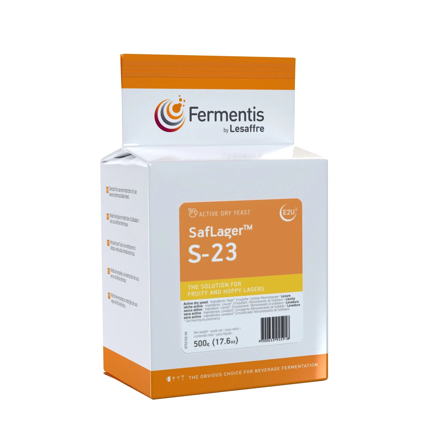 ยีสต์ทำเบียร์ SafLager S-23 Fermentis
