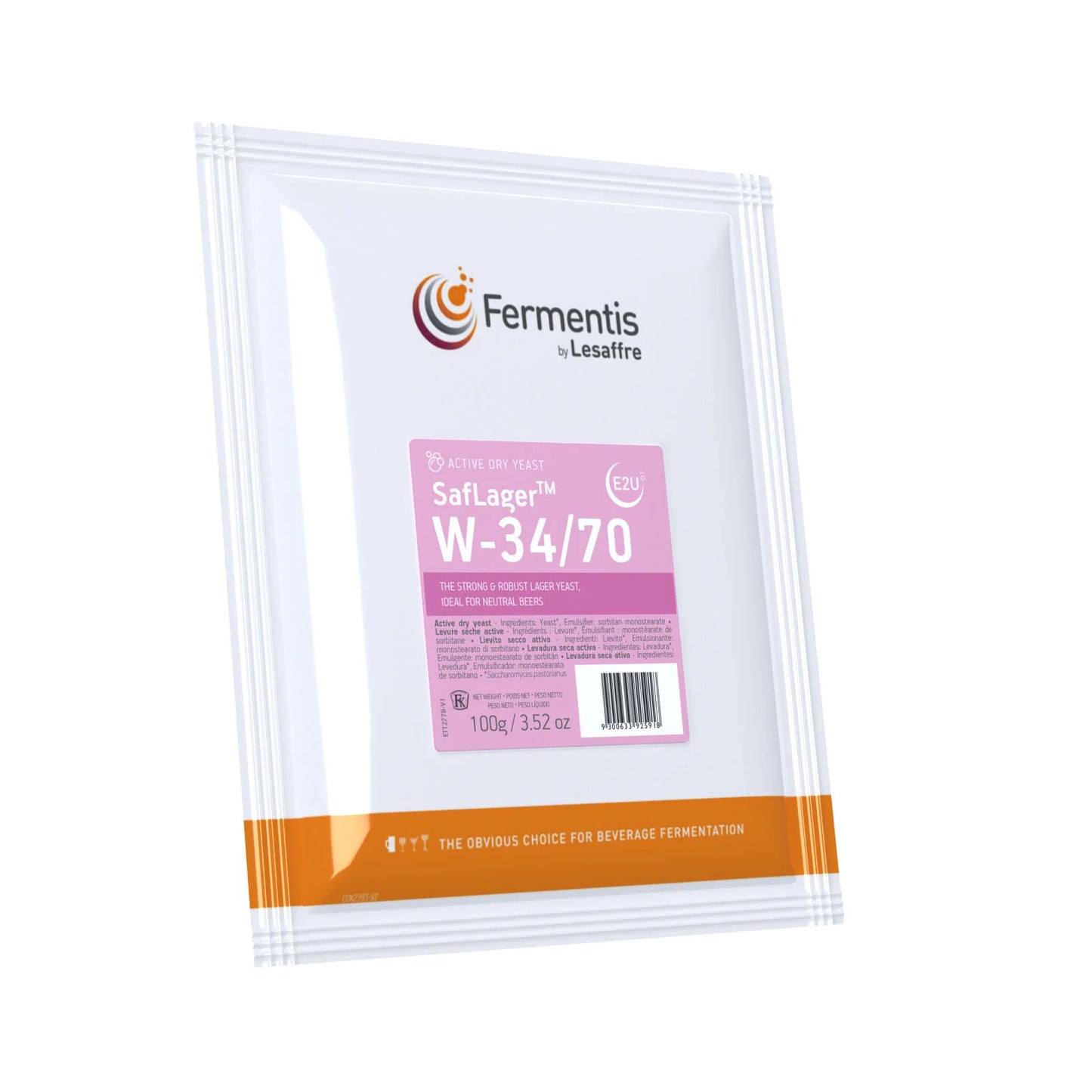 ยีสต์ทำเบียร์ SafLager W-3470 Fermentis