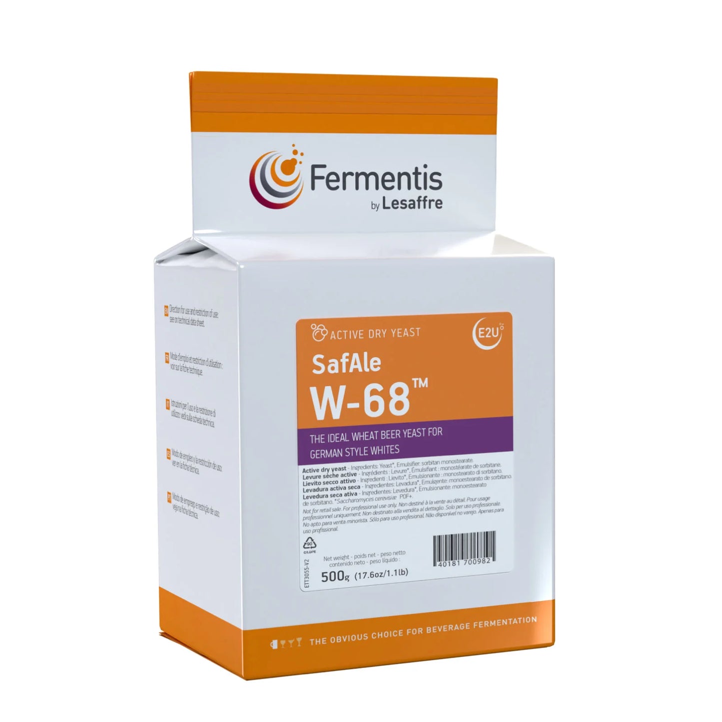 ยีสต์ทำเบียร์ SafAle W-68 Fermentis