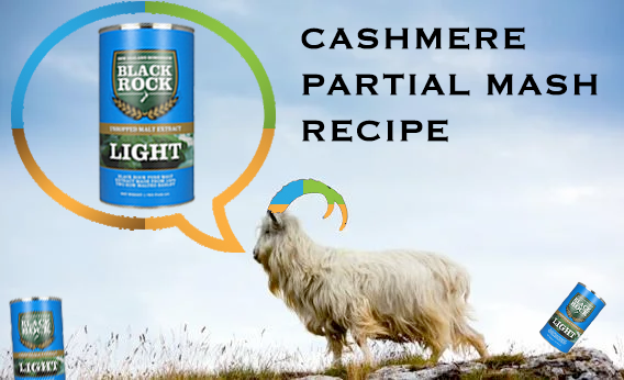 ตำมอลต์กรอกหม้อ 1: Extract Full Boil กับฮอป Cashmere