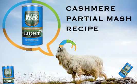 ตำมอลต์กรอกหม้อ 1: Extract Full Boil กับฮอป Cashmere