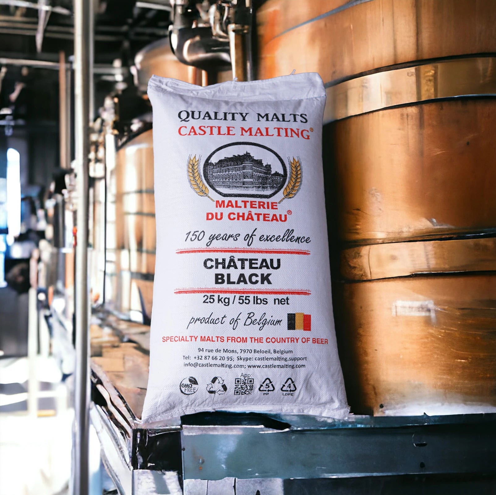 มอลต์กระสอบ Black Malt Chateau