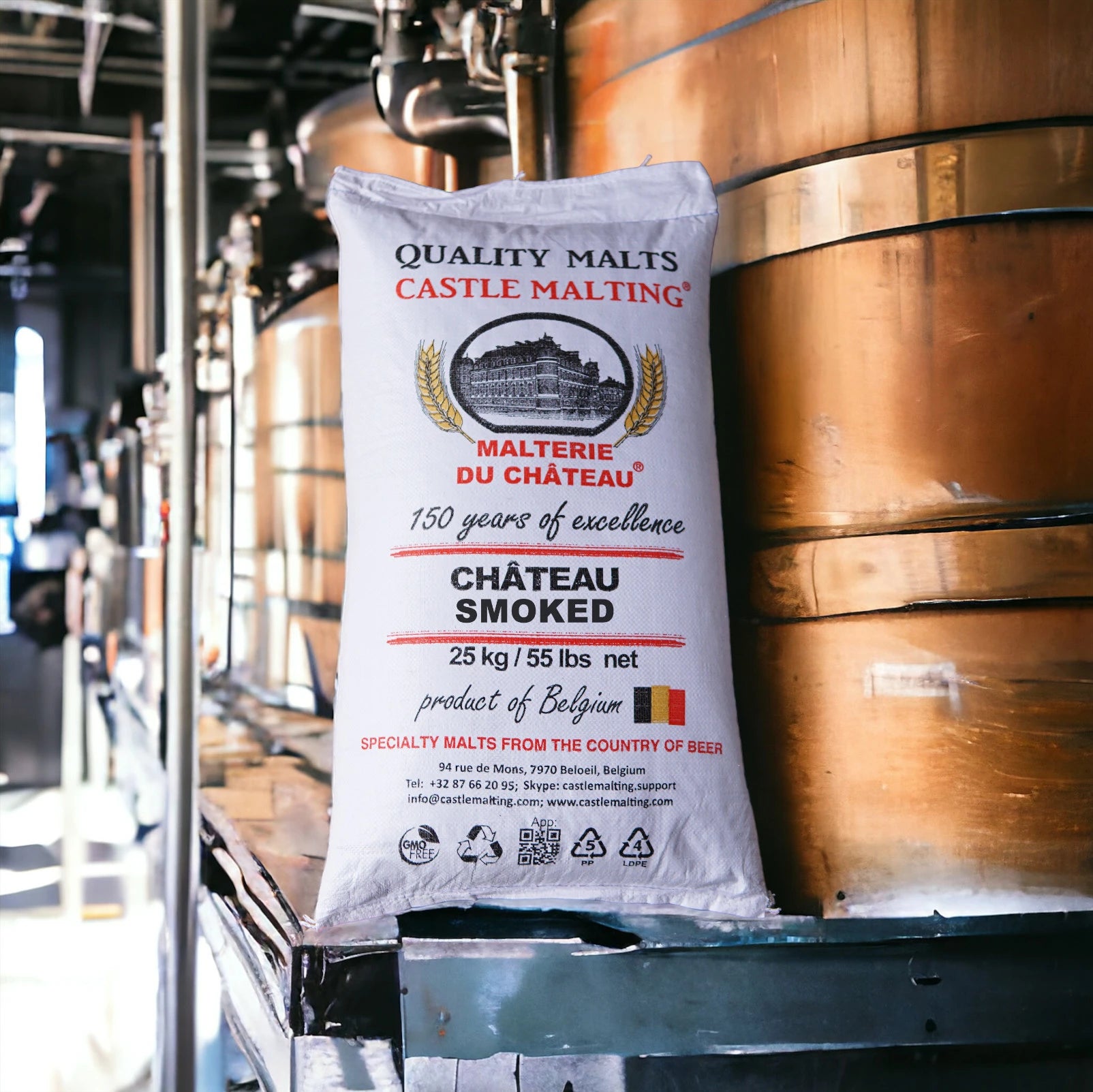 มอลต์กระสอบ Malt Chateau Smoked