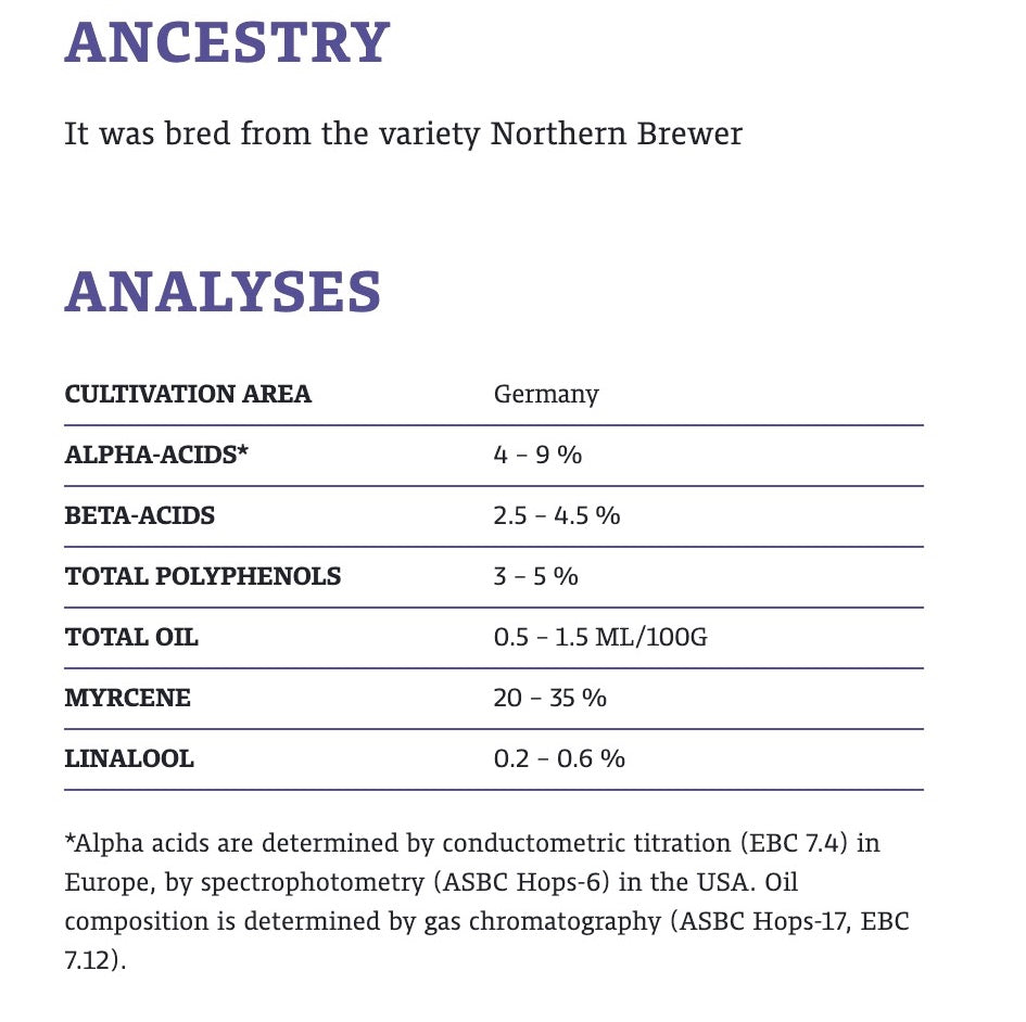 ฮอป ทำเบียร์ Perle Hops คราฟท์ คอมโพเนนท์
