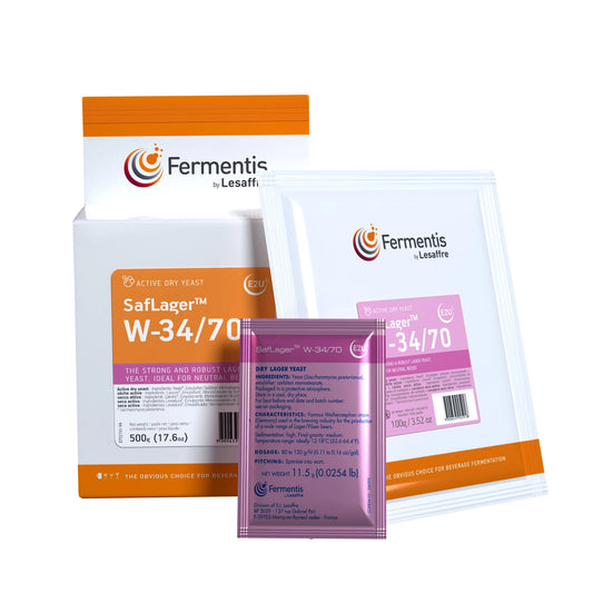 ยีสต์ทำเบียร์ SafLager W-3470 Fermentis