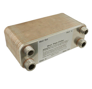  วอร์ทชิลเลอร์ แบบ 40 แผ่น-Wort Chiller 40 Plate Chiller 