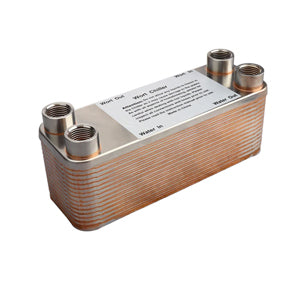 วอร์ทชิลเลอร์ แบบ 30 แผ่น Wort Chiller 30 Plate Chiller