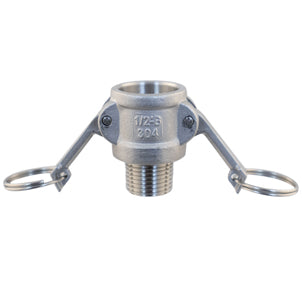 แคมล็อค B 1/2" ตัวต่อตัวเมีย เกลียวตัวผู้ Camlock Type B Female Cam X 1/2 in. MPT