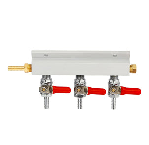 ชุดควบคุมการจ่ายแก๊ส 3 ทาง-3 Way Gas Manifold