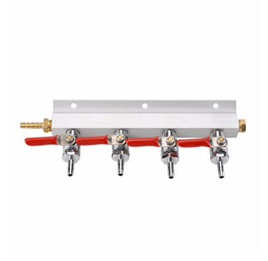 แมนิโพลด์ 4 ทาง 4 Way Gas Manifold