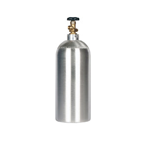 ถัง CO2 ขนาด 10 ปอนด์ (4.5 กก.) CO2 Tank 10 lb Alum. (4.5 Kg)