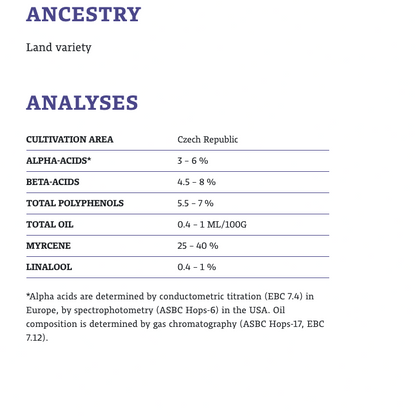 ฮอป ทำเบียร์ Cz. Saaz hops คราฟท์ คอมโพเนนท์ 