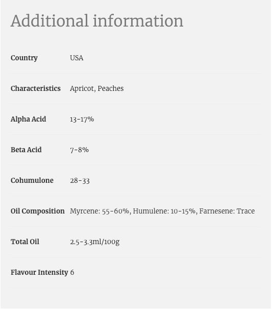 ฮอป ทำเบียร์ El Dorado Hops คราฟท์ คอมโพเนนท์