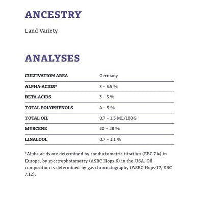 ฮอป ทำเบียร์ Mittelfrueh คราฟท์ คอมโพเนนท์