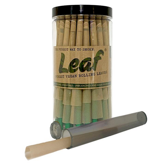 LEAF Pre-Rolled Cones (50’s) กระดาษ ม้วน กัญชา กระดาษ โรล กระดาษ พันลำ เฮมพ์ กัญชง HEMP