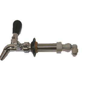 ขั้วต่อข้อศอกกับก๊อกเบียร์ 3/8" John Guest Stem Elbow