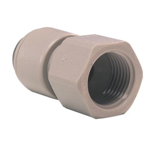 ข้อต่อตัวเมียสวมเร็ว เข้าตัวปรับแรงดัน Regulator 3/8" NPFT John guest female adapter npft