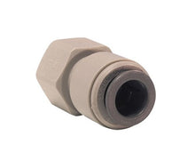 Load image into Gallery viewer, ข้อต่อตัวเมียสวมเร็ว 3/8&quot; x 1/4&quot; John Guest female adapter FFL
