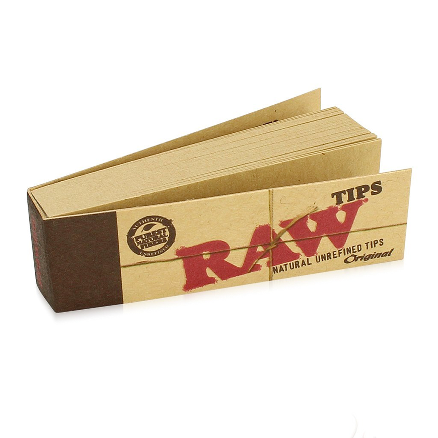 ก้นกรองกระดาษ RAW Paper Filter Tips กระดาษ ม้วน กัญชา กระดาษ โรล กระดาษ พันลำ เฮมพ์ กัญชง HEMP