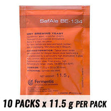 Load image into Gallery viewer, ยีสต์ทำเบียร์เบลเยียมเอล เฟอร์เมนทิส BE-134 (11.5 กรัม 10 ซอง) Fermentis SafAle BE-134 Belgian Ale Yeast (11.5 gm 10 packs)
