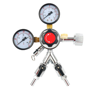 เกจวัดคู่ CO2 (2 เอาท์พุต) CGA320 CO2 Regulator (Double Output) CGA320