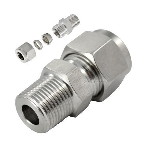Tube Compression Fitting 1/2" Tube NPT - ข้อต่อก๊อกถังเค๊ก ขนาด 1/2"